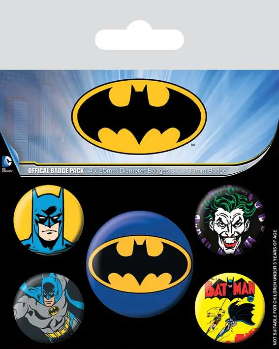 batman badge pack