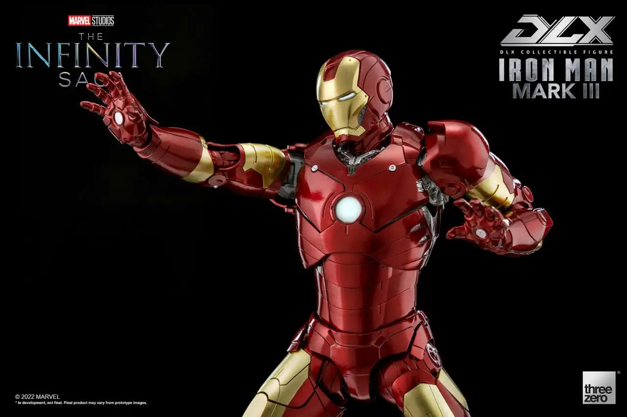 infinity saga iron man mark 3  dlx af