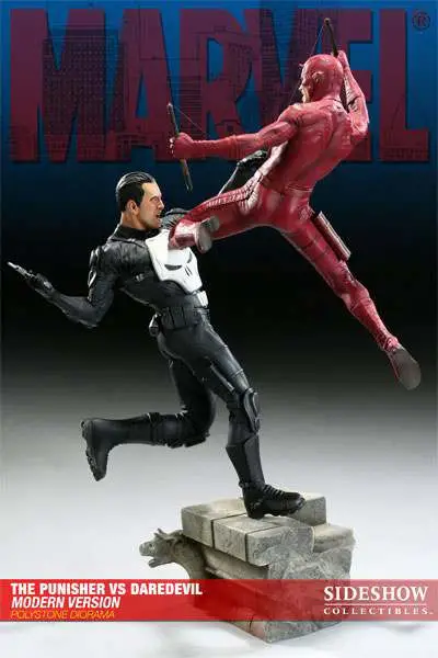 punisher vs daredevil diorama