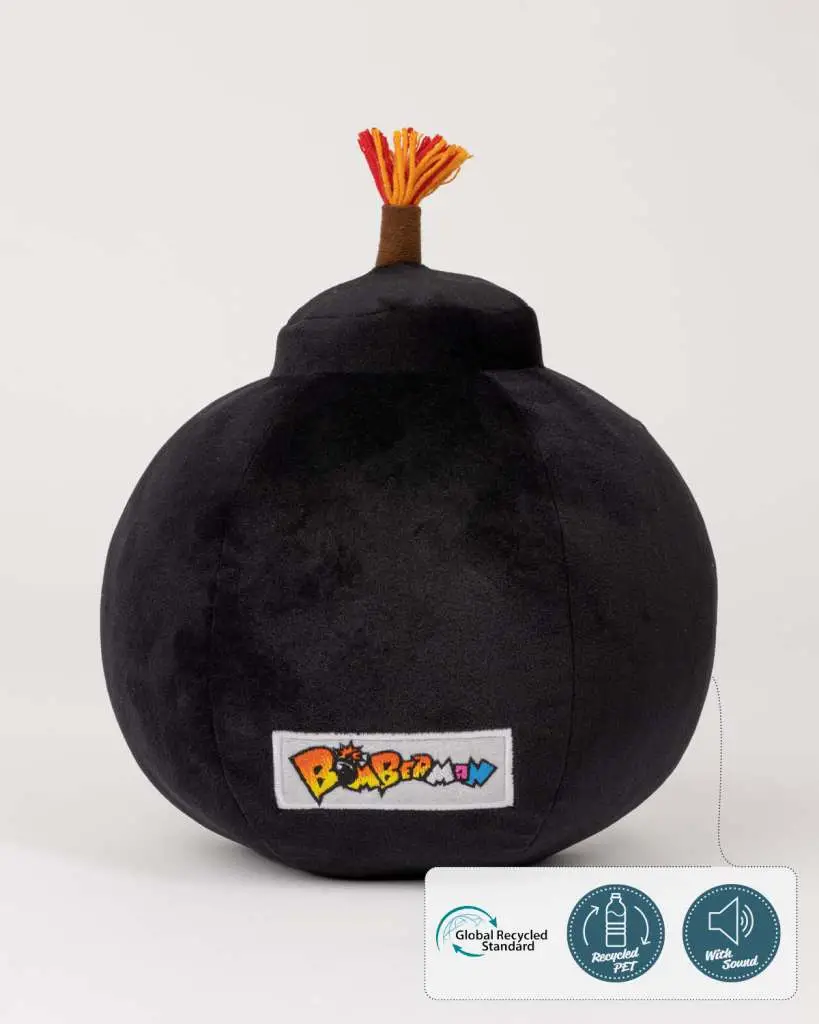 bomberman bomb plush with sound