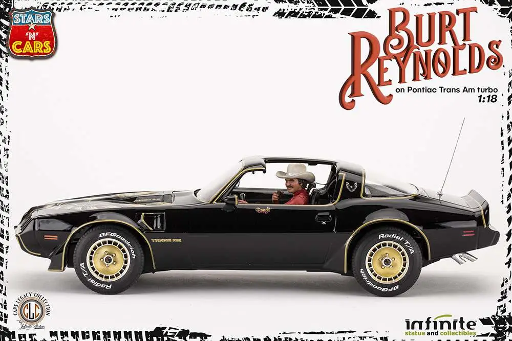 burt reynolds on pontiac 1/18 resin st