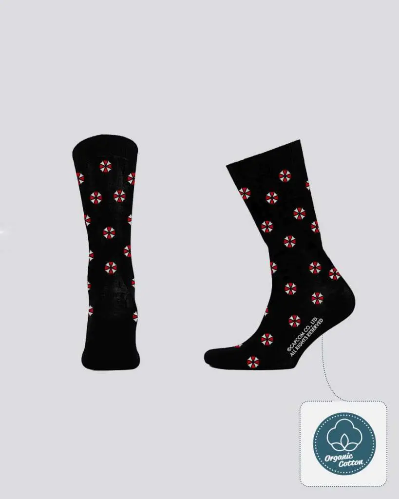 resident evil umbrella socks
