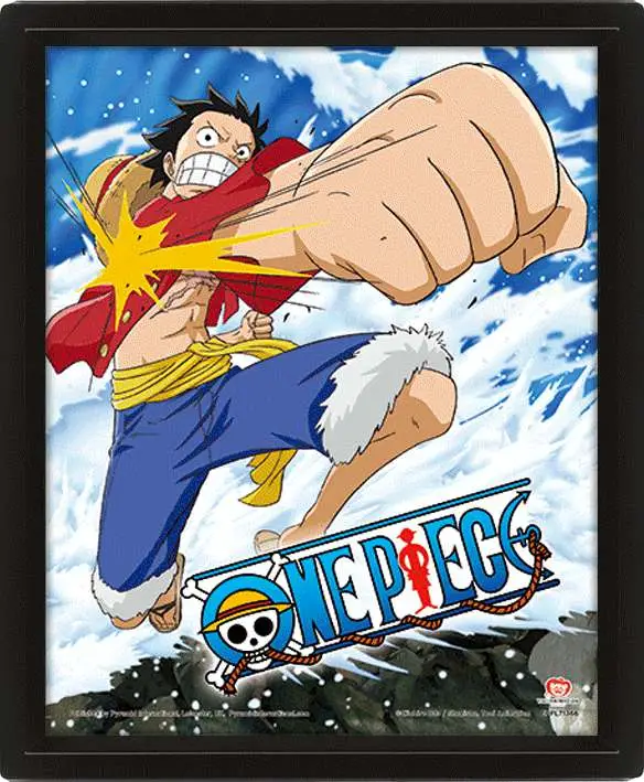 one piece-gum gum pistol poster 3d