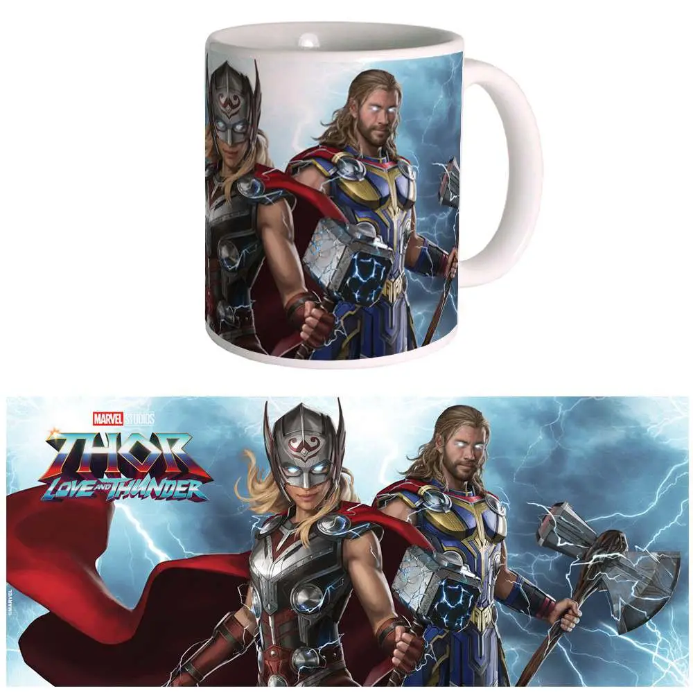 thor love and thunder thors mug