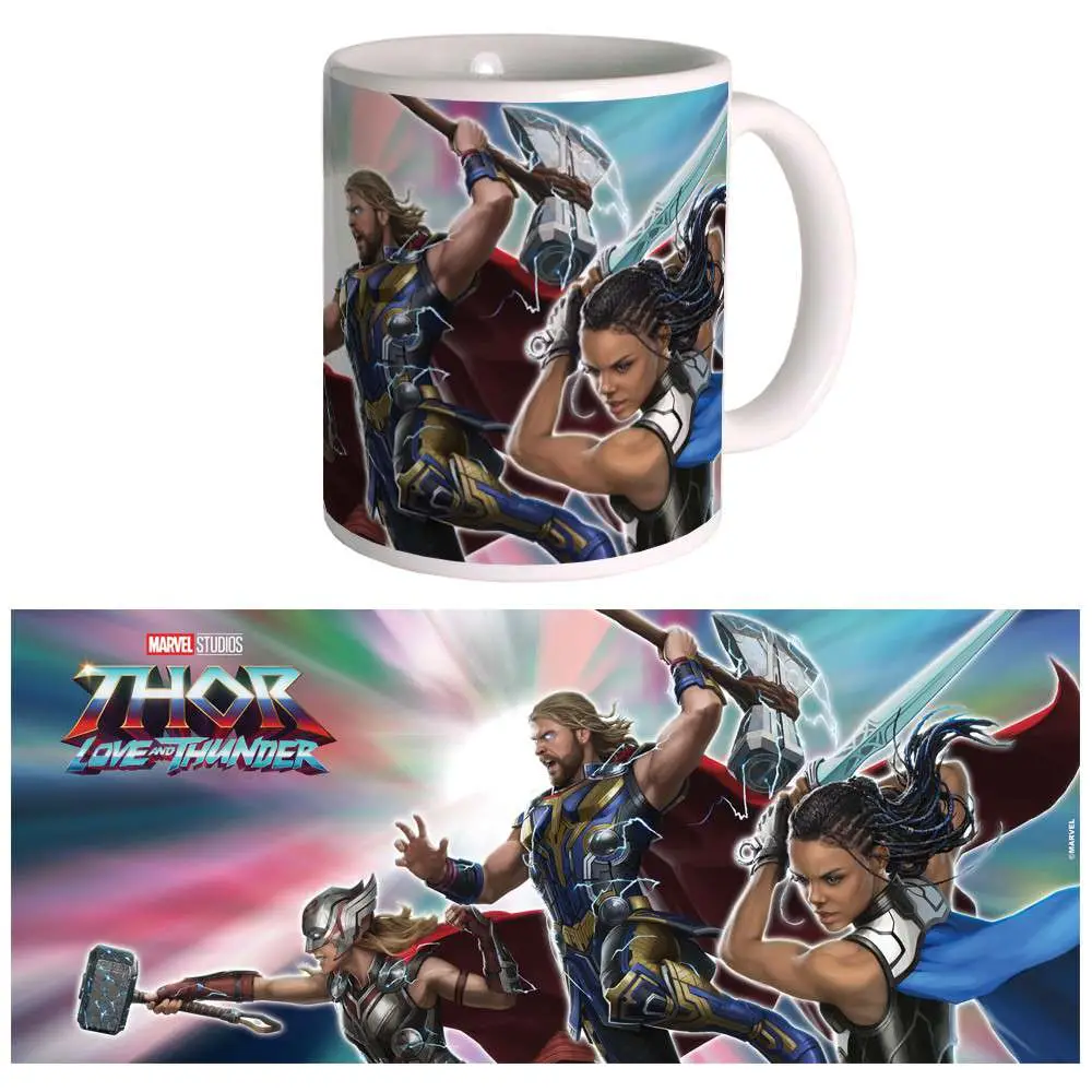 thor love and thunder battle for asgard mug