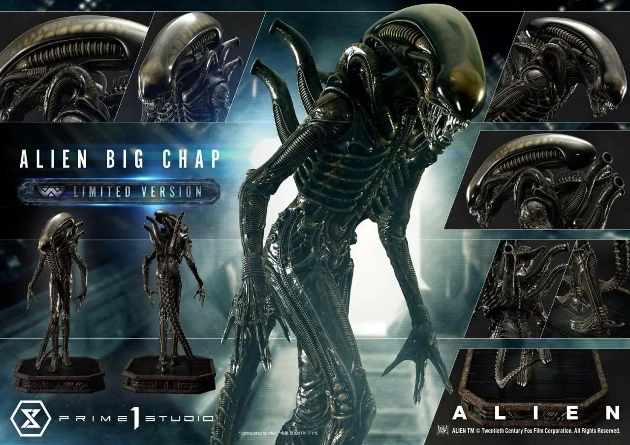 alien big chap limited version statue