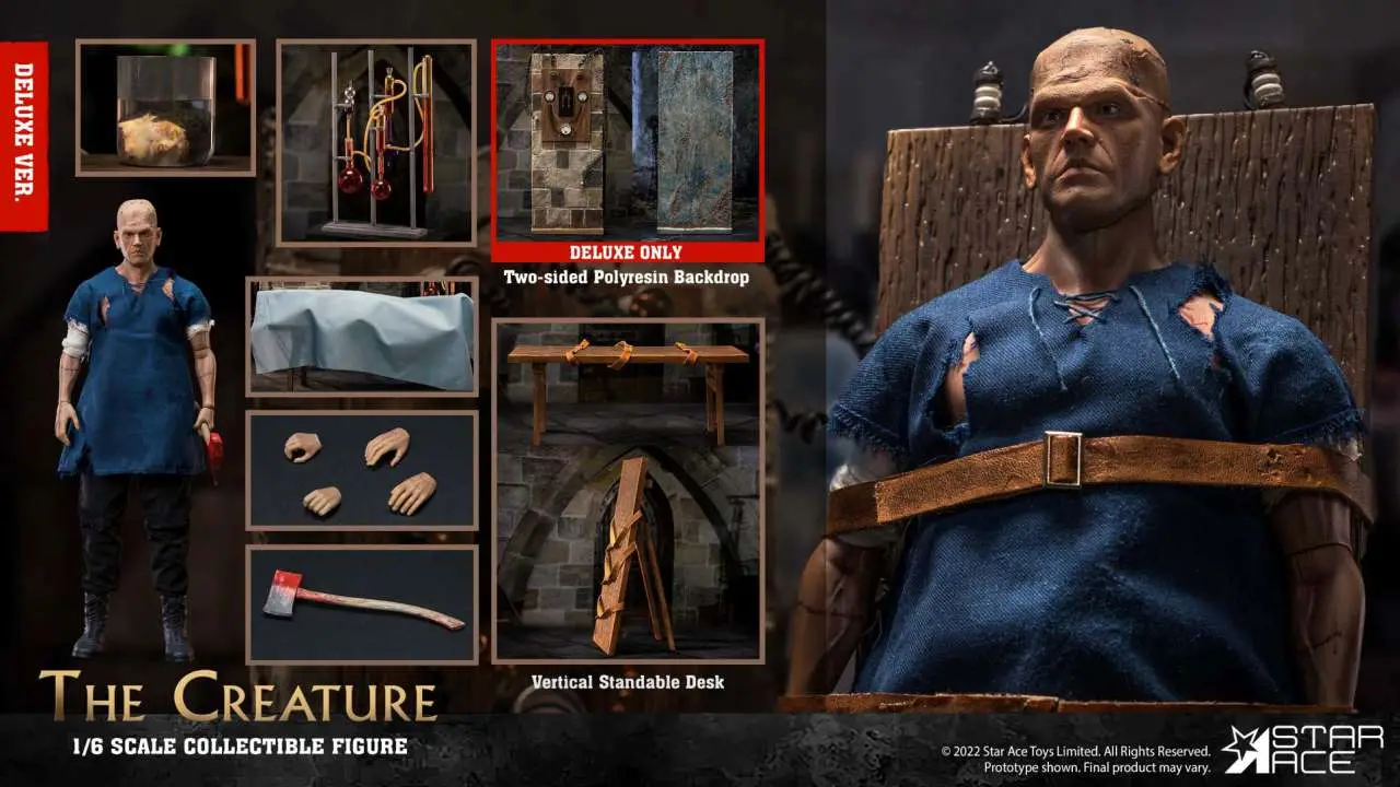 horror of frankenstein creat 1/6 dlx af