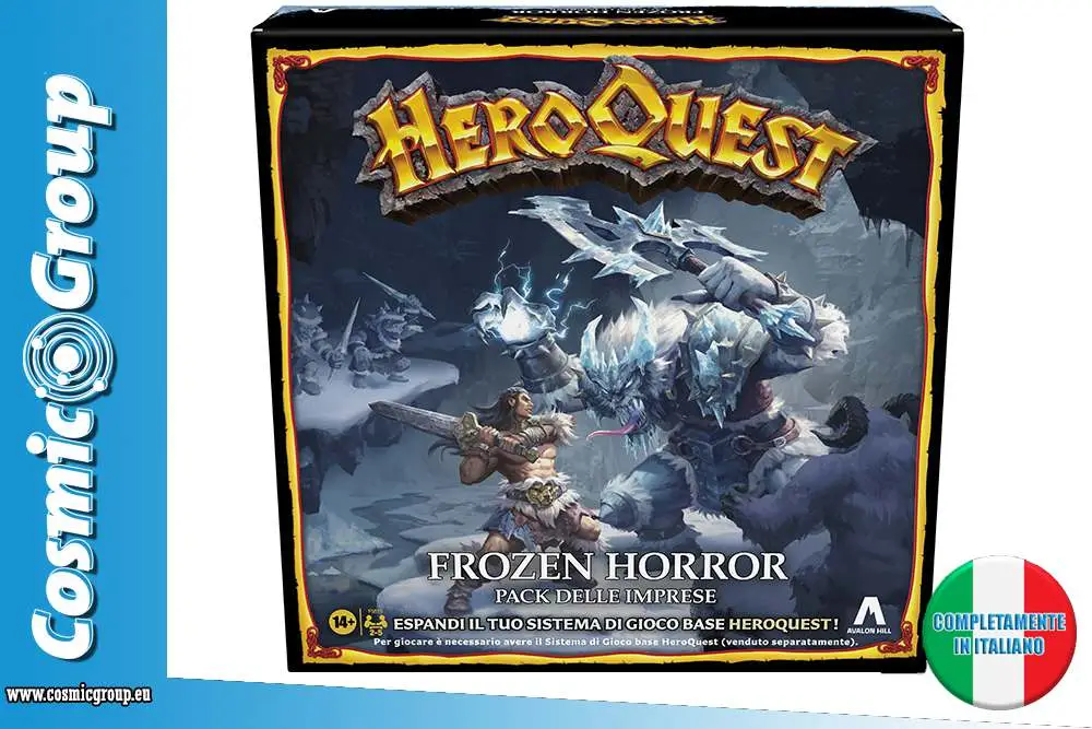 heroquest frozen horror edizione ita