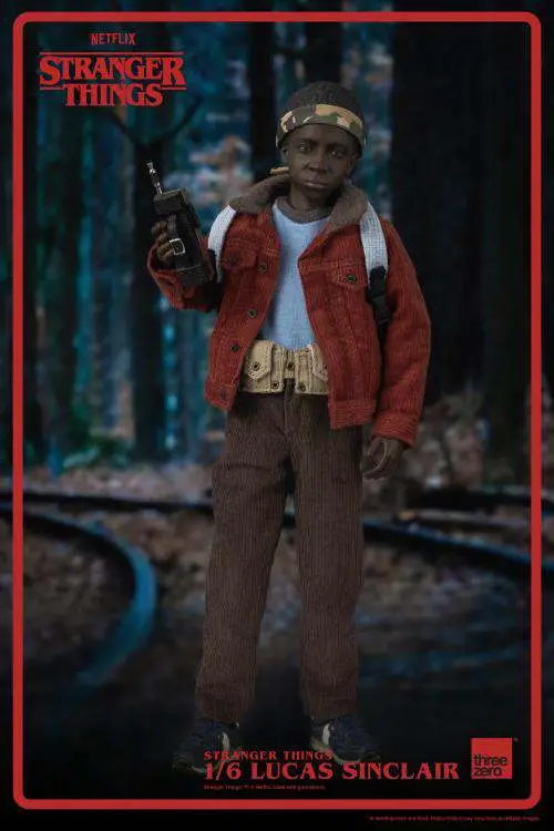 stranger things lucas sinclair 1/6 af