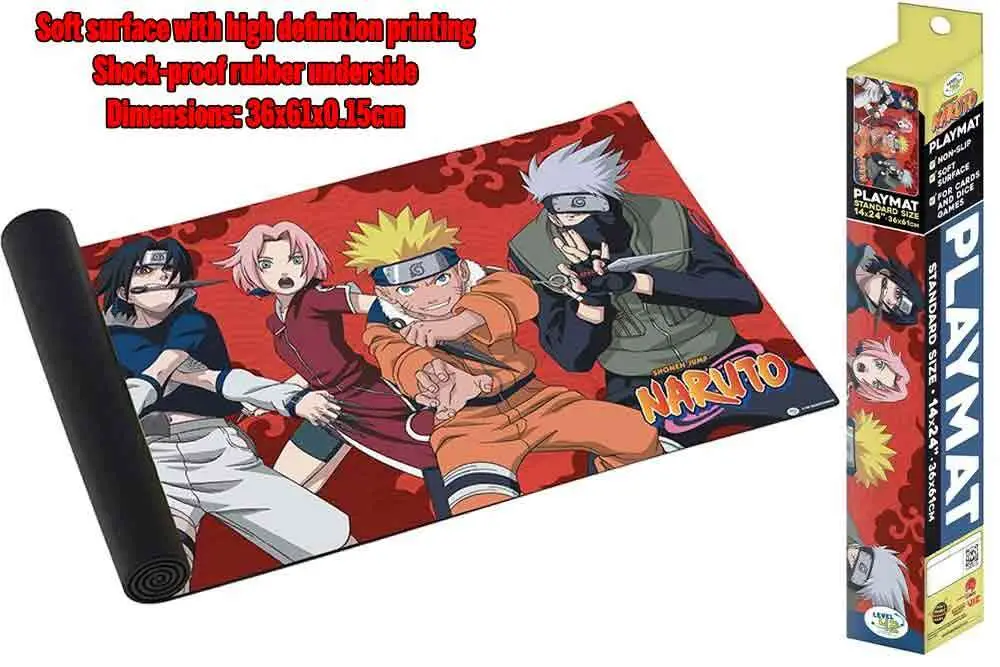 naruto playmat kakashi team