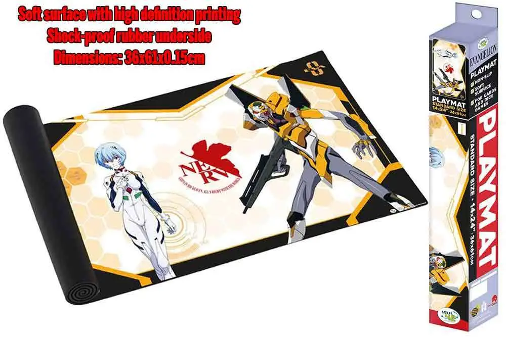 neon genesis evangelion playmat eva 00