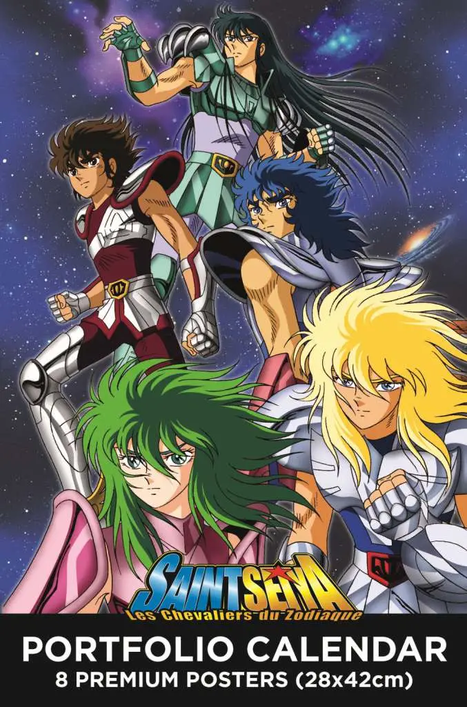 saint seiya 2023 calendar