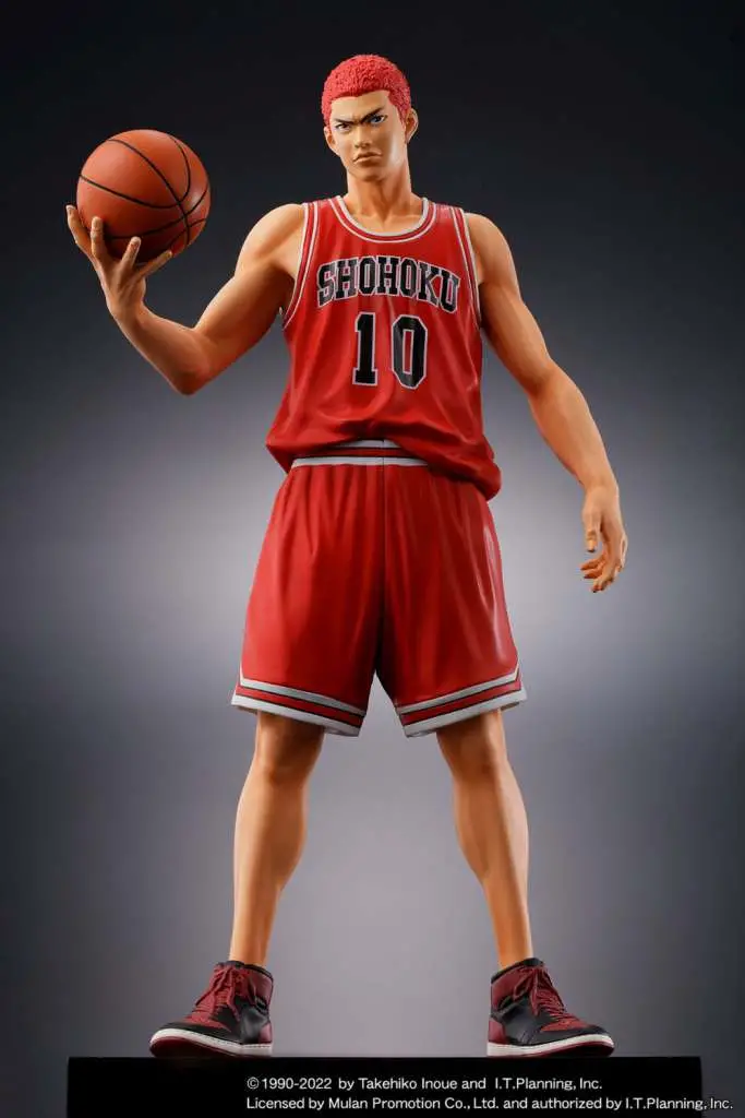 slam dunk sakuragi hanamichi pvc statue