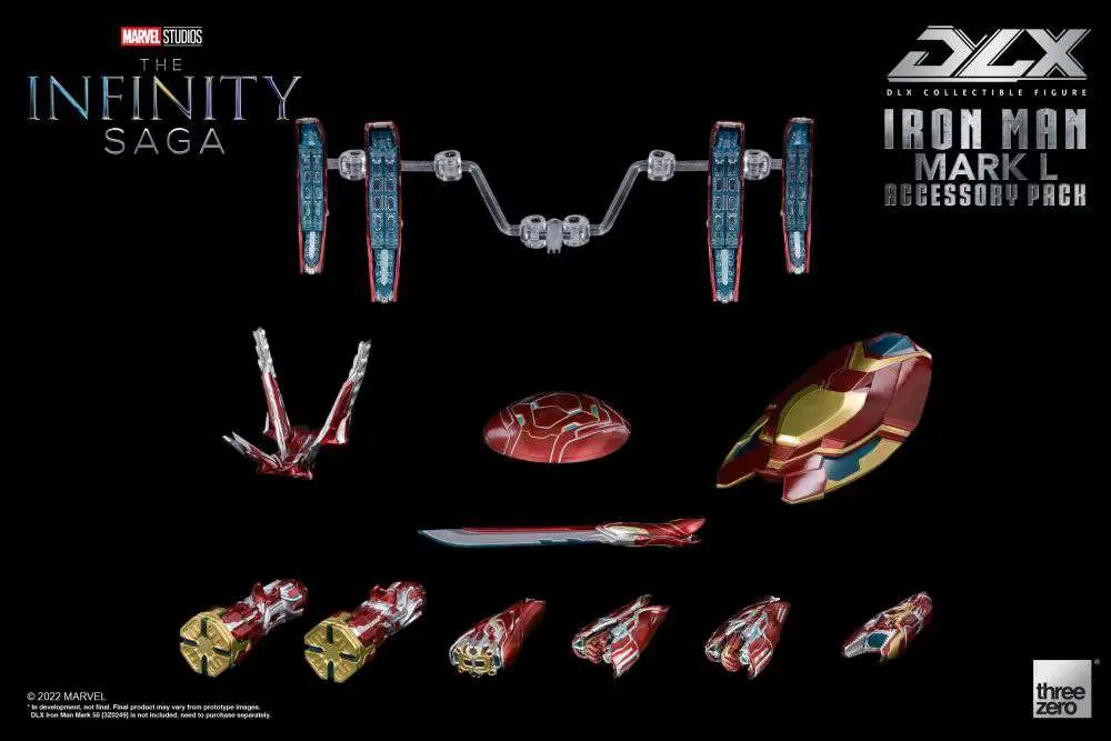 infinity saga iron man mark 50 acce pack