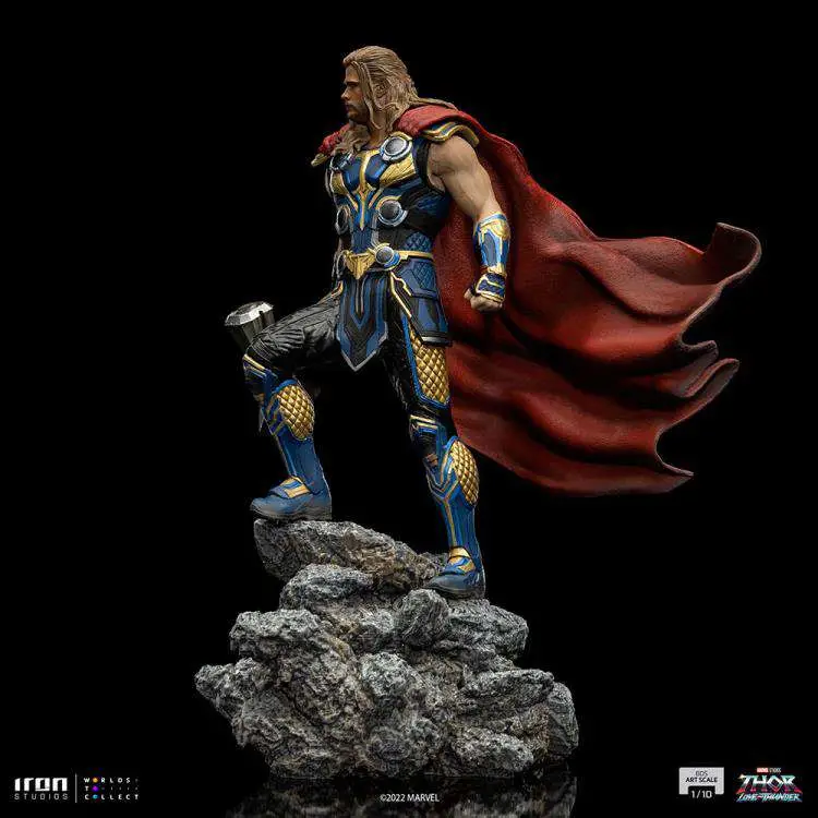 thor love and thunder  thor 1/10 statue