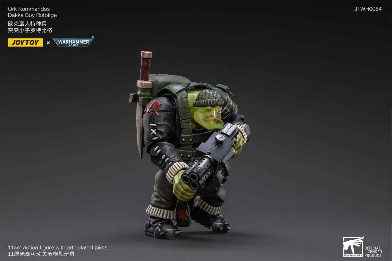 wh40k ork kommandos dakka boy rotbilge