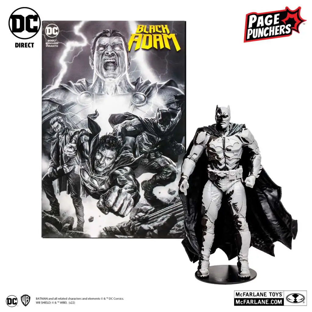 dc page punchers batman line art vrt