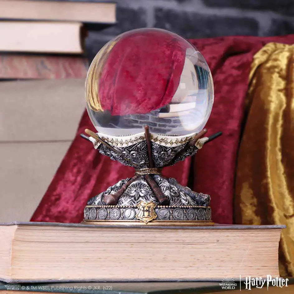 harry potter wand crystal ball & holder