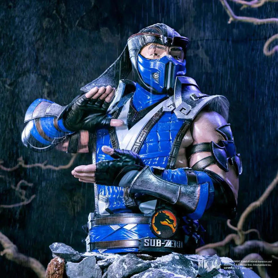 mortal kombat sub-zero bust