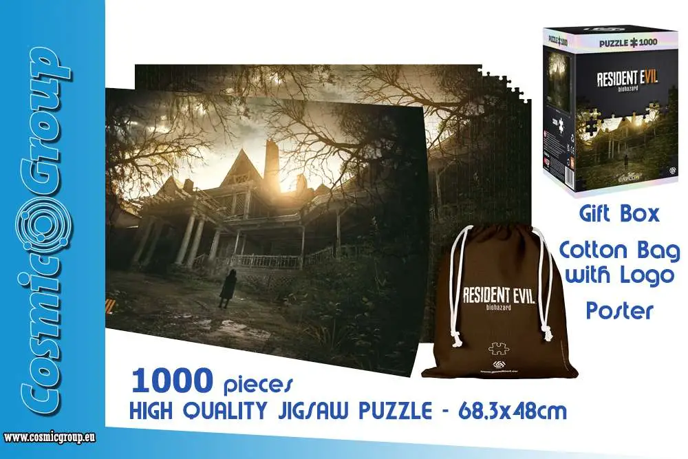 resident evil vii-house 1000 pcs puzzle