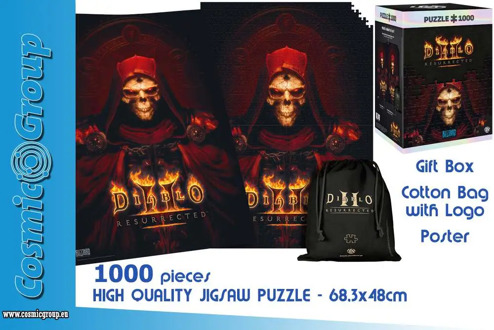 diablo ii-resurrected 1000 pcs puzzle