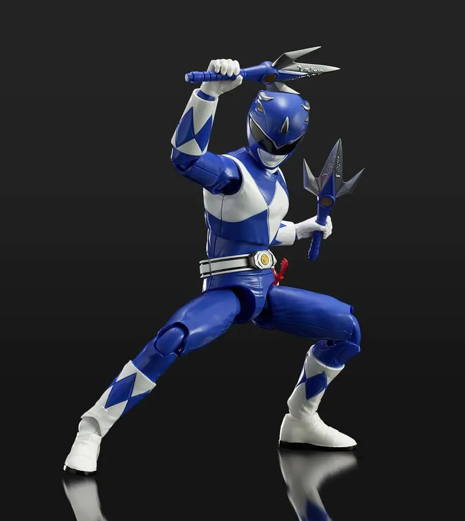 power rangers blue rangers model kit