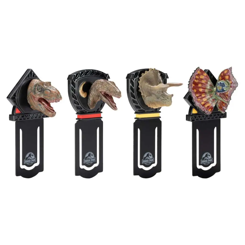 jurassic park bookmarks set