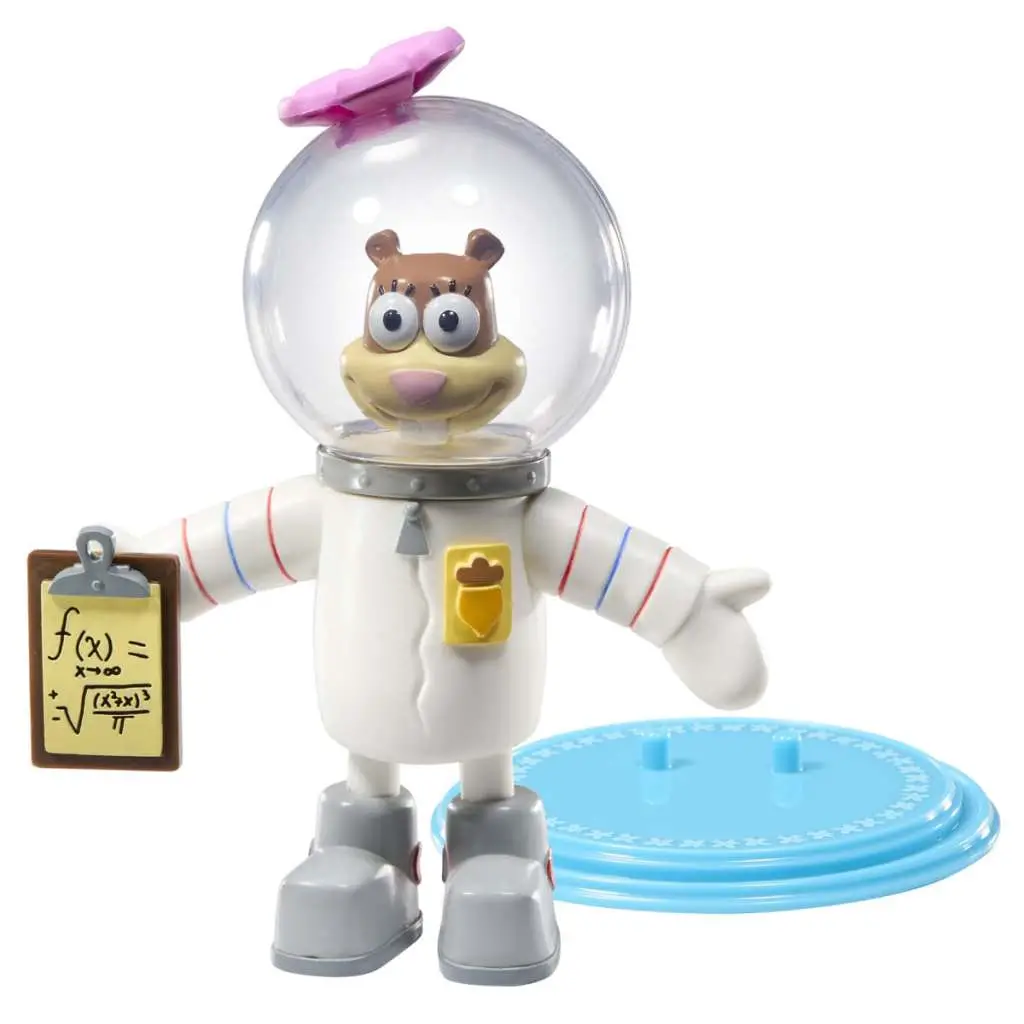 spongebob sandy cheeks bendyfig