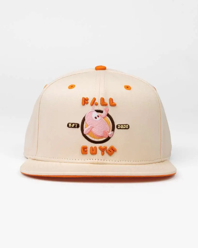 fall guys white snapback