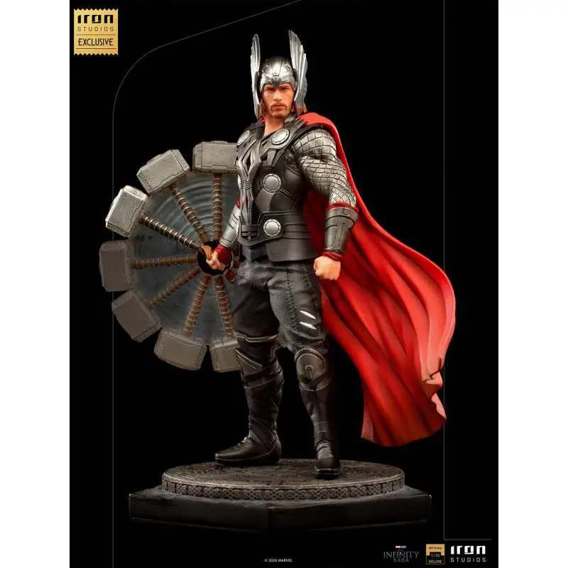 thor mcu 10th ann deluxe art scale 1/10