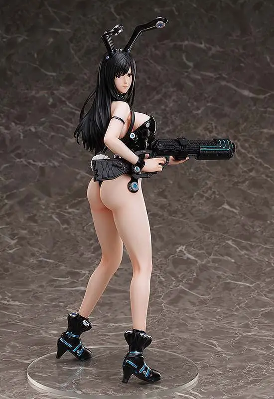 gantz reika bare leg bunny statue