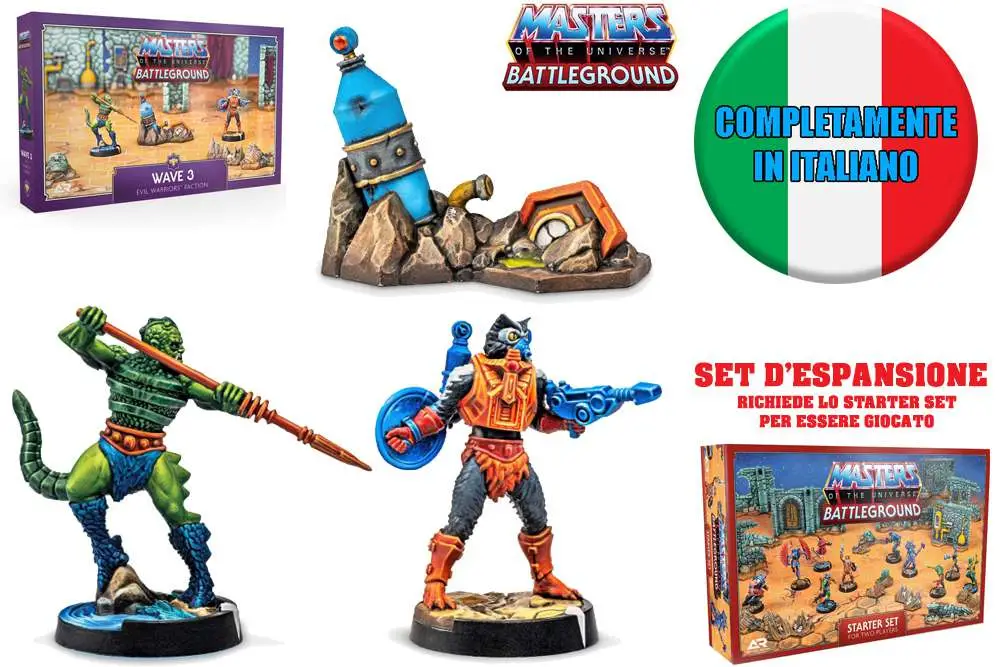 motu:battleground - wave 3 - evil warriors faction ita