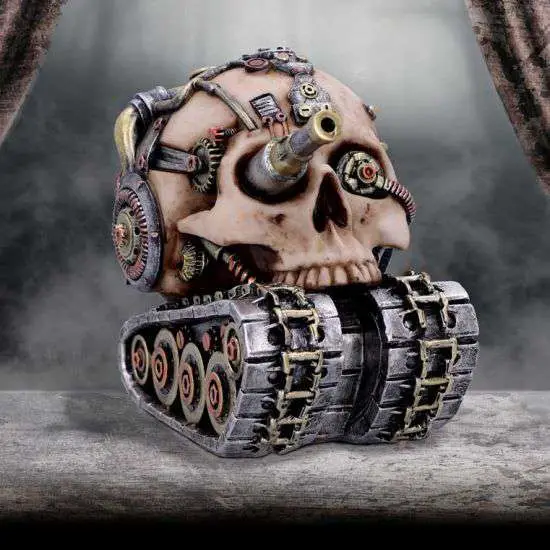techno tank steampunk skull fig