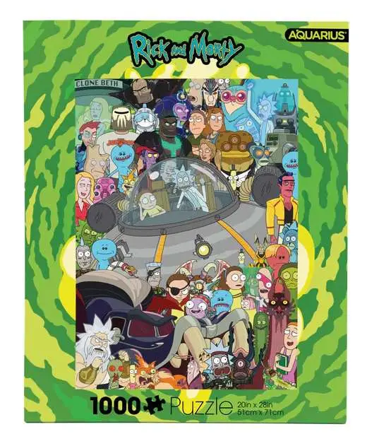 rick&morty 1000pcs puzzle