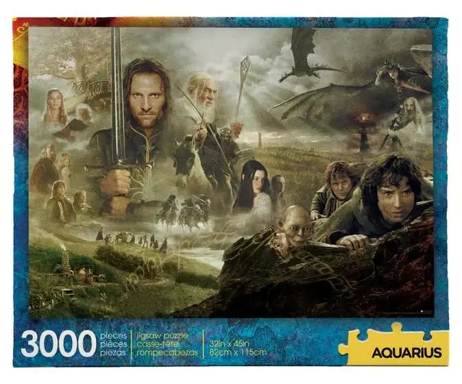 lotr 3000pcs puzzle