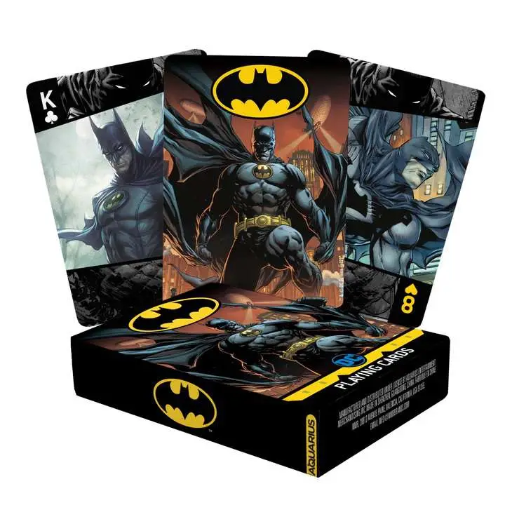 dc comics batman playing cards