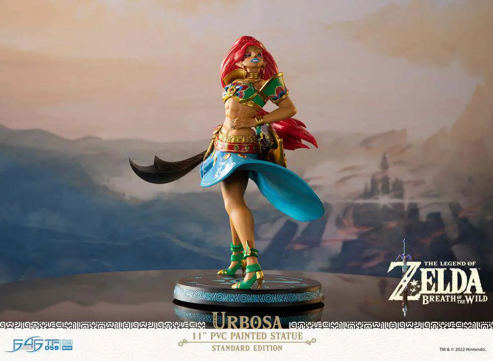 legend of zelda botw urbosa pvc statue