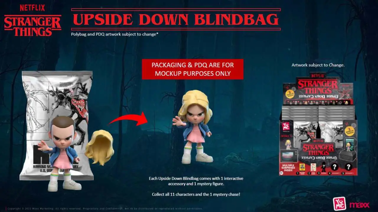 stranger things - upside down blind bags - 24 units counter display