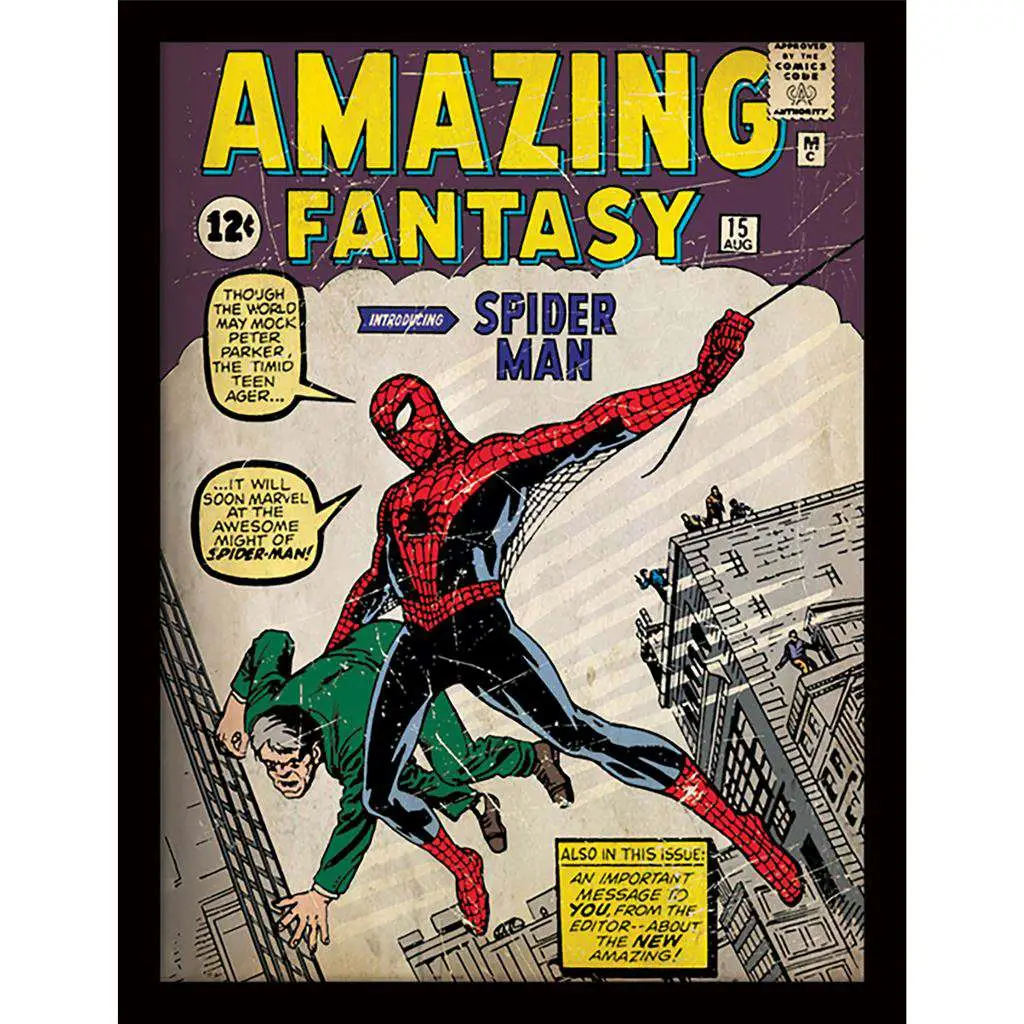 spider-man amaz.fant.#15 collector print