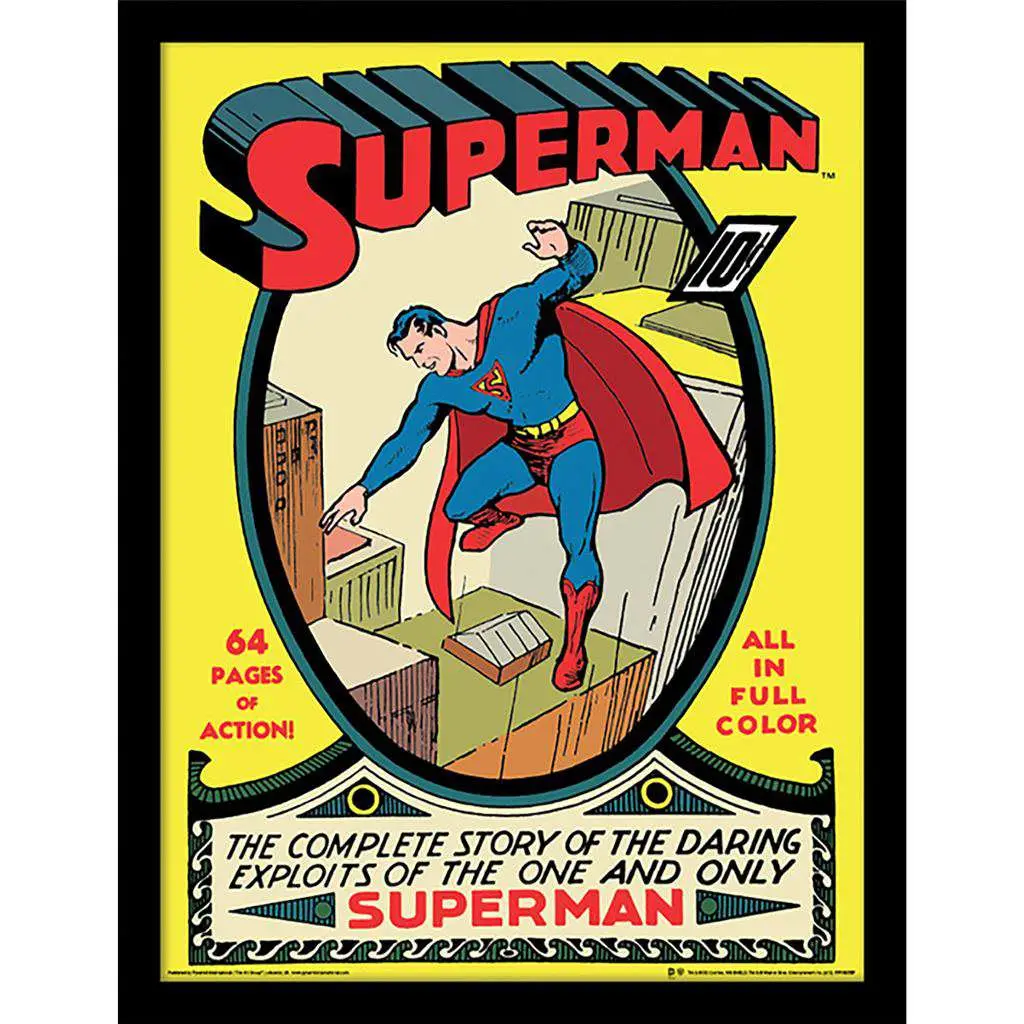 superman #1 collector print