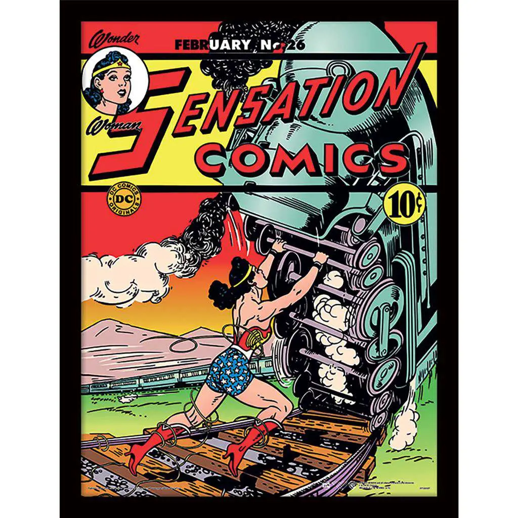 wonder woman sens.com#26 collector print