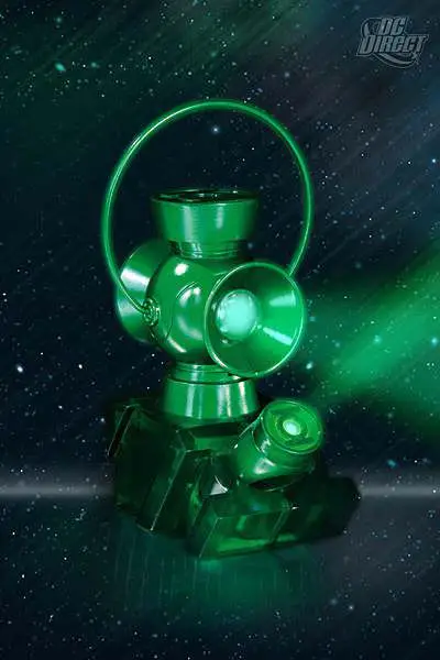 green lantern 1/4 power battery & ring