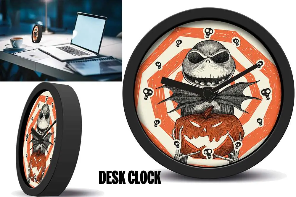 the nightmare before christm.desk clock
