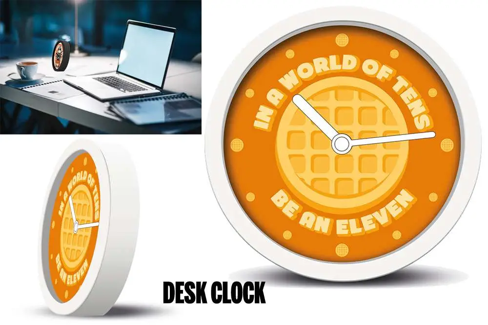 stranger things-eleven desk clock