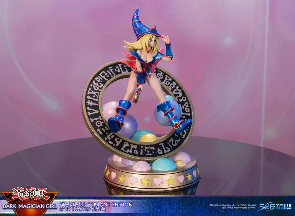 yugioh dark magician girl vibrant statue