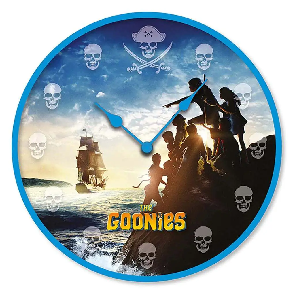 the goonies it's our time wall clock