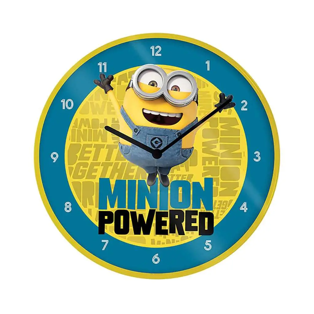 minions wall clock