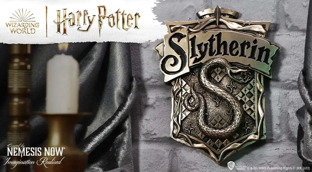 harry potter slytherin wall  plaque