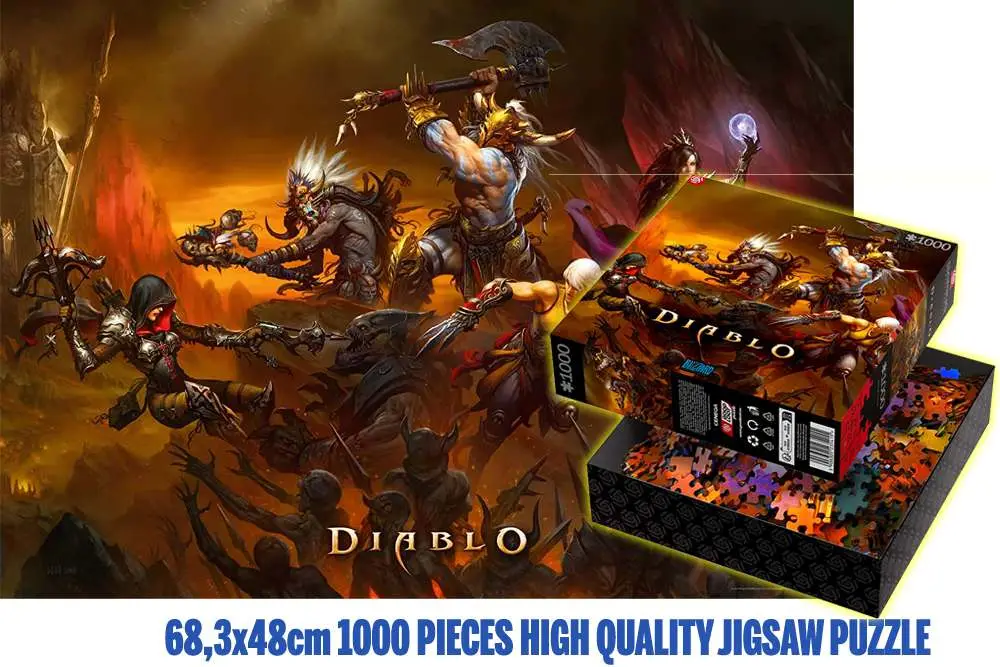 diablo-heroes battle 1000 pcs puzzle