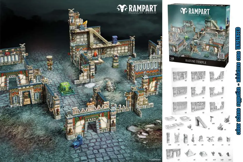 kazumi temple terrain set
